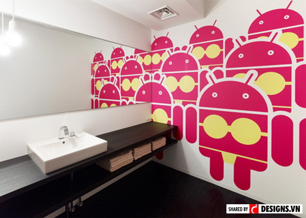 Thiết kế nội thất văn phòng Google ở Nhật Bản